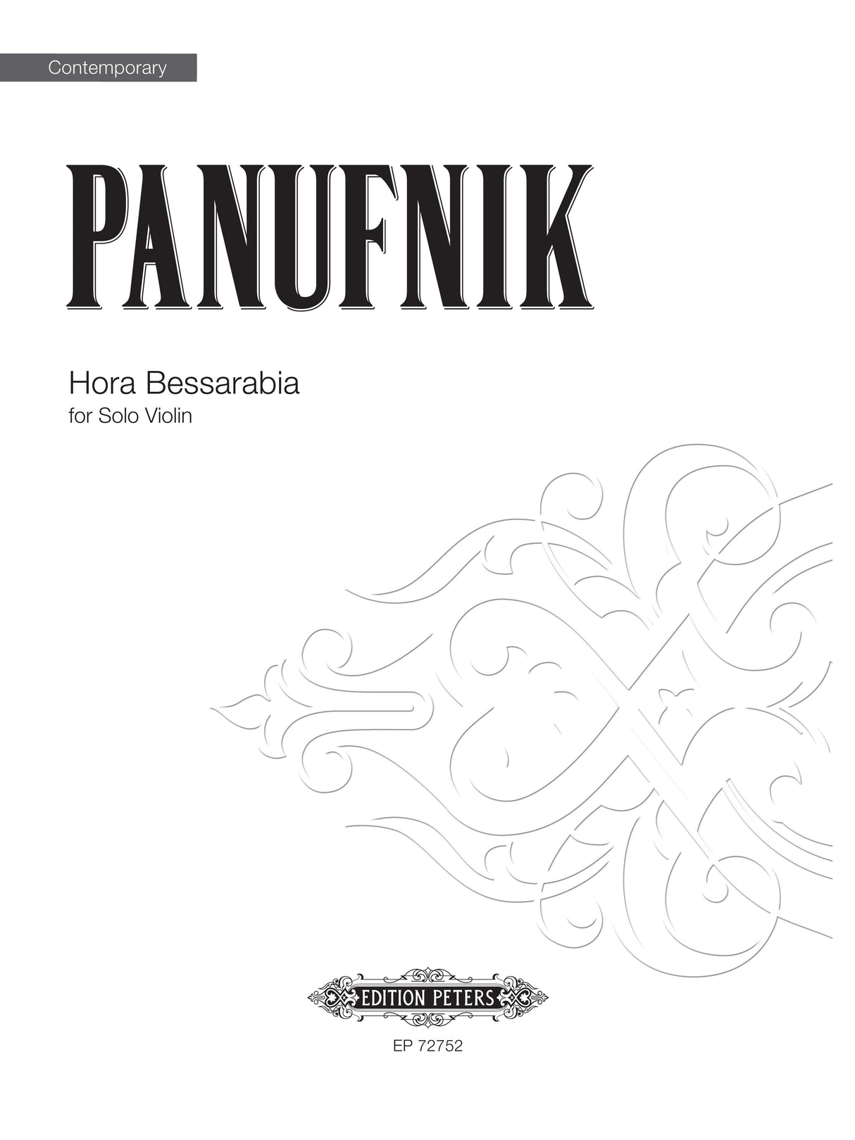 Panufnik: Hora Bessarabia for Solo Violin