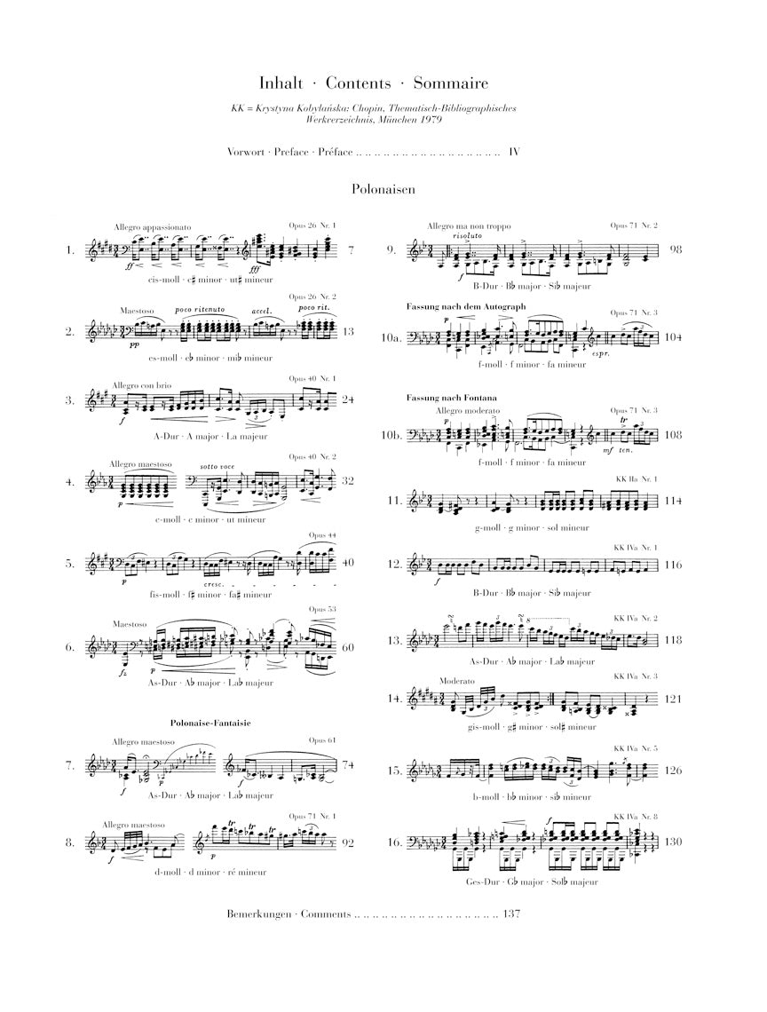 Chopin: Polonaises – Ficks Music