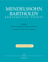 Mendelssohn: Lieder