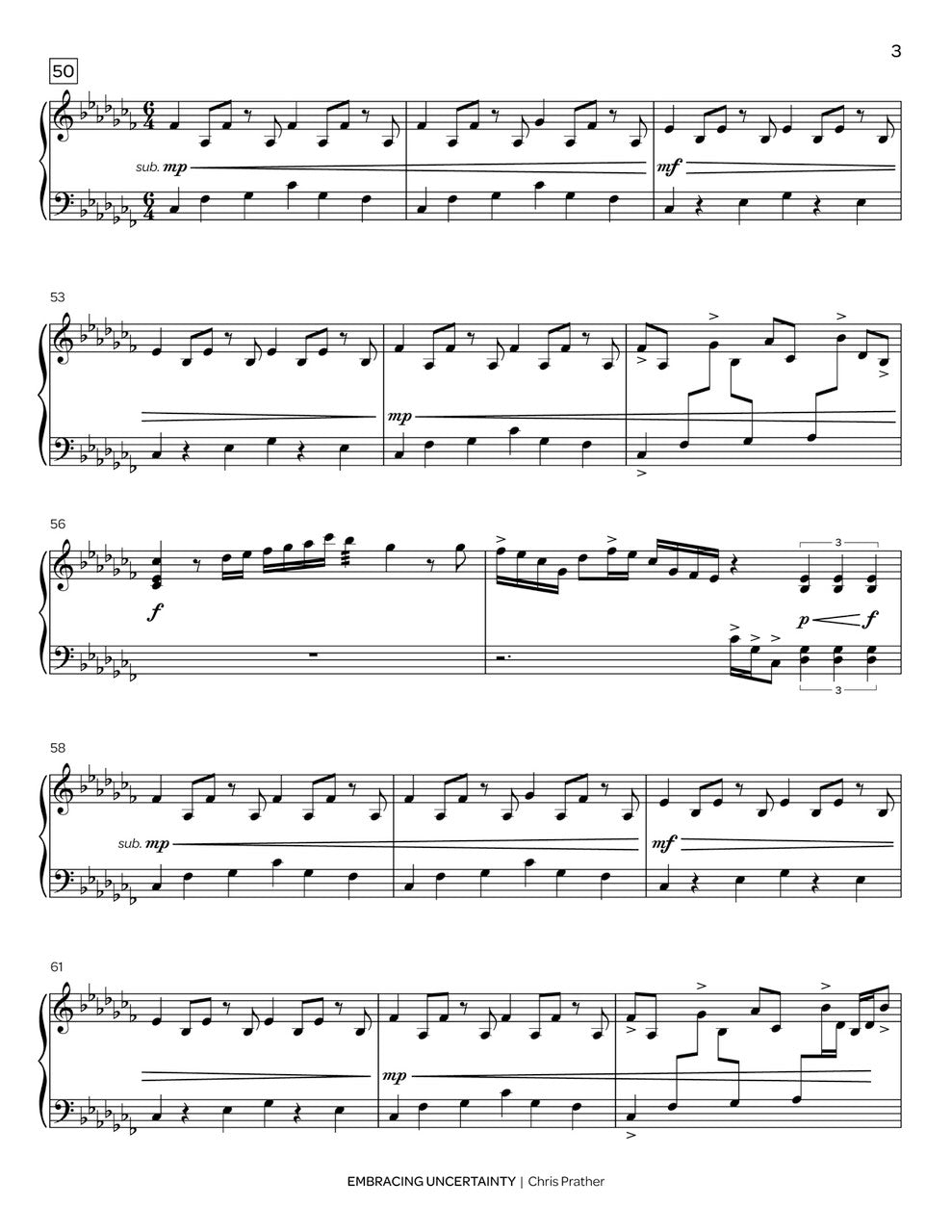 Prather: Embracing Uncertainty