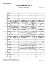 Geter: Groove Etude No. 2 (Version for Concert Band)