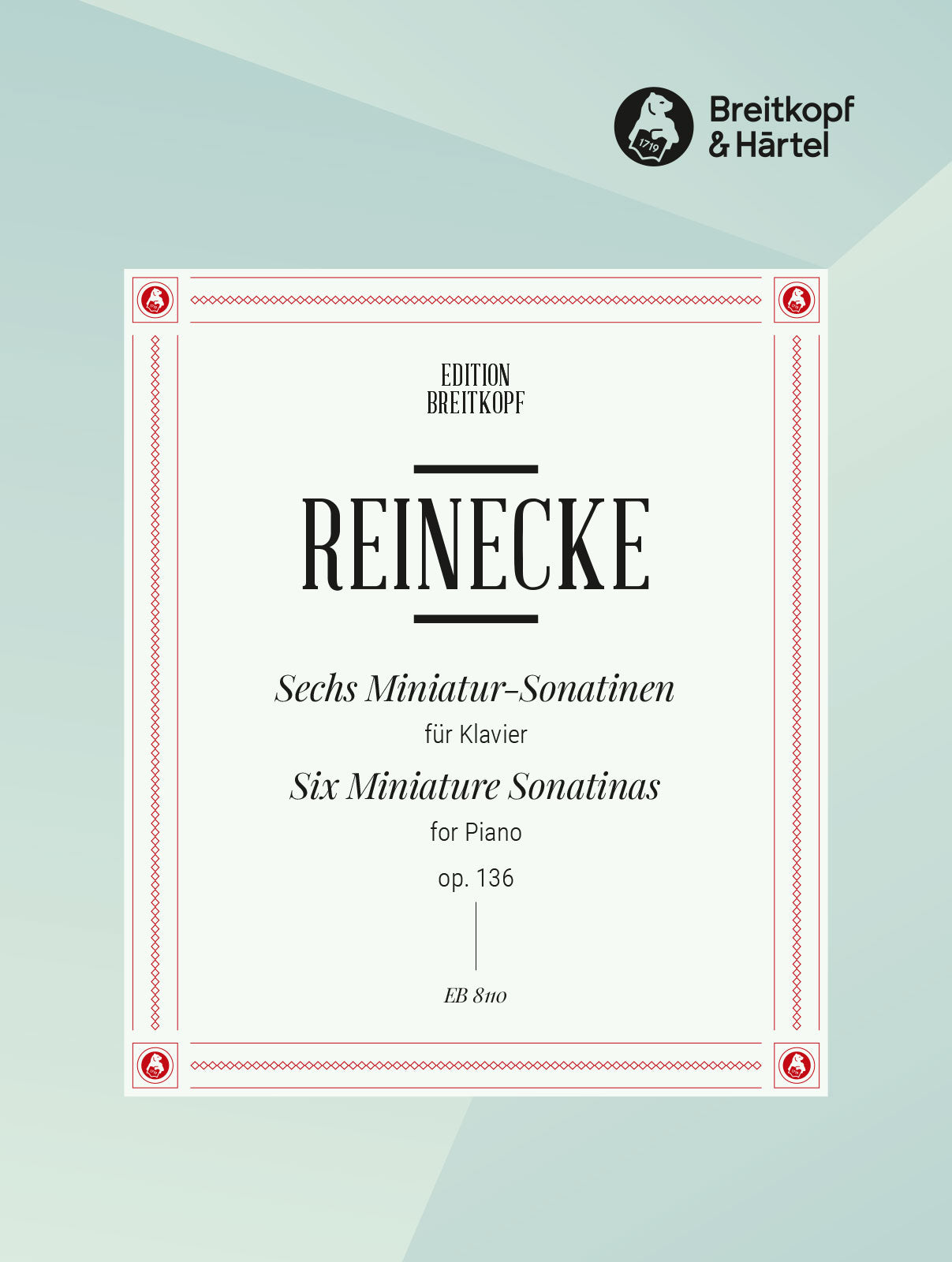 Reinecke: 6 Miniature Sonatinas, Op. 136 – Ficks Music