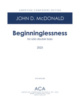 McDonald: Beginninglessness