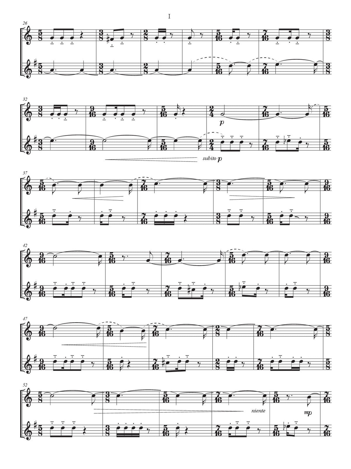 Blackhorse: Code Talking for Flute and English Horn/Oboe d'amore