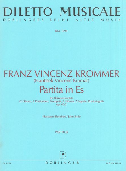 Krommer: Partita in E-flat Major, Op. 45, No. 2