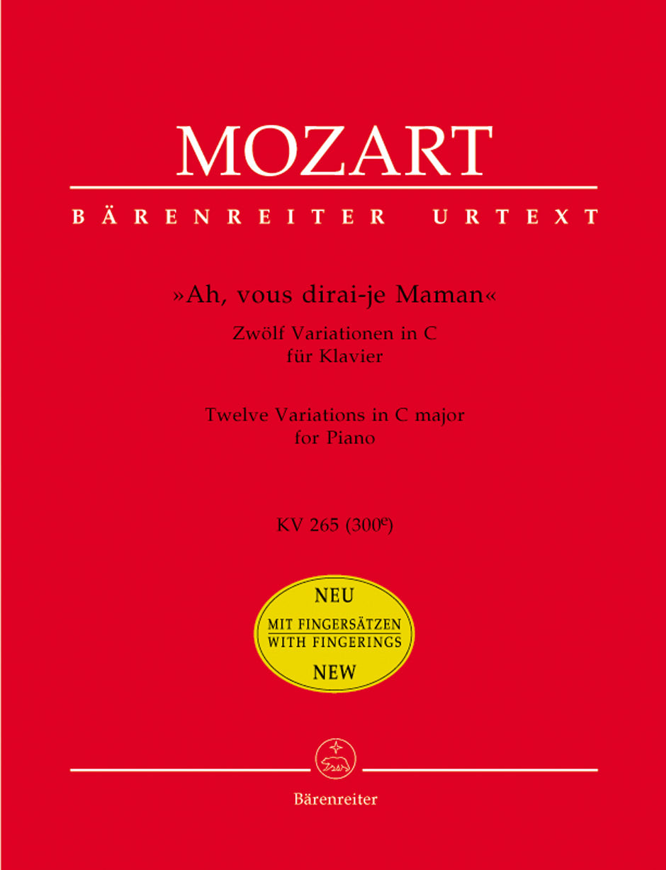 Mozart: 12 Variations on 