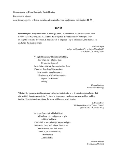 Muhly: Endless Space