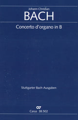 J.C. Bach: Organ Concerto in B-flat Major, Op. 13, No. 4