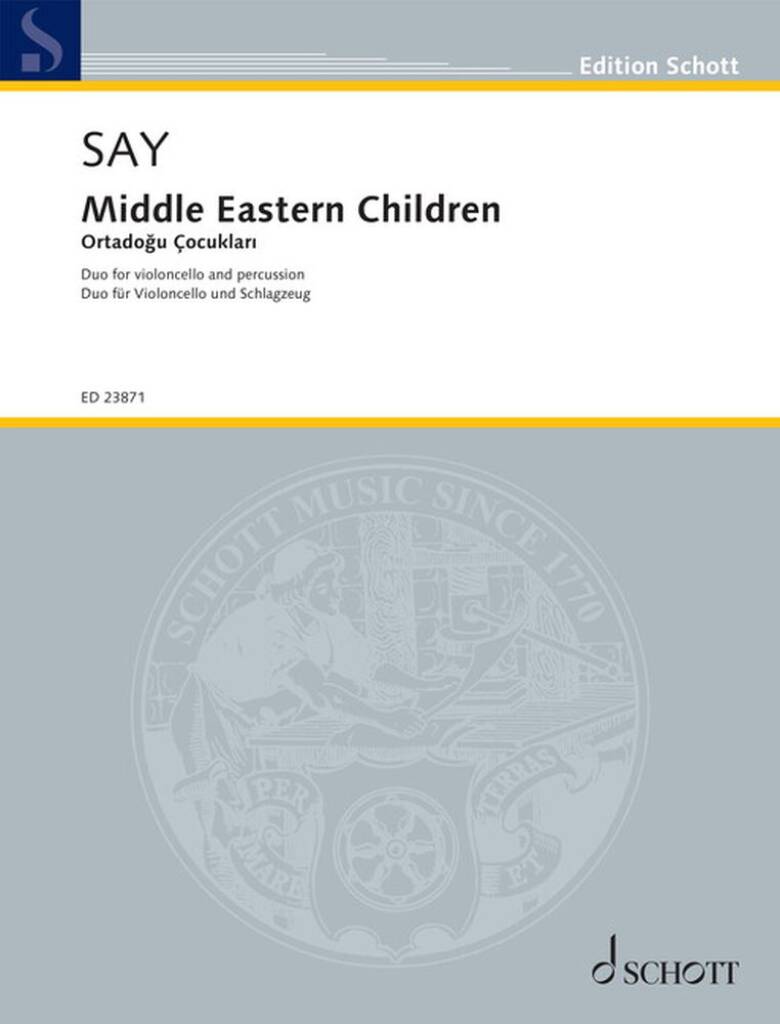 Say: Middle Eastern Children, Op. 109