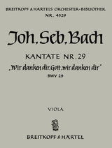 Bach: Wir danken dir, Gott, wir danken dir, BWV 29 - Cantata for a Town Council Inauguration