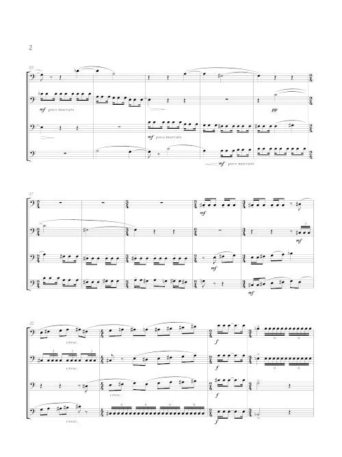 Tower: Fanfare for the Uncommon Woman No. 5 (Version for 4 Trombones)