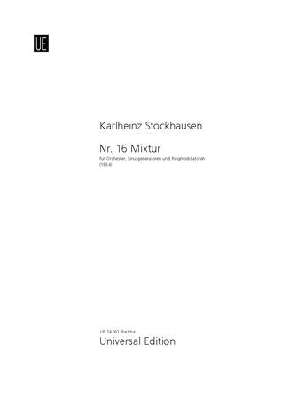 Stockhausen: Mixtur, No. 16
