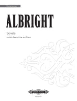 Albright: Alto Saxophone Sonata