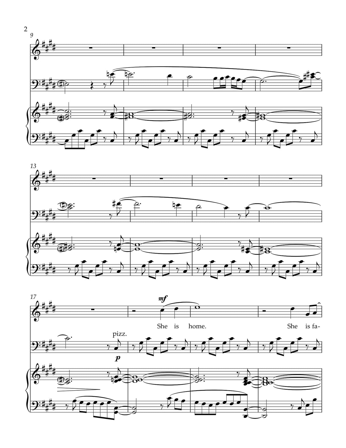 Barnes: Songs for the African Violet