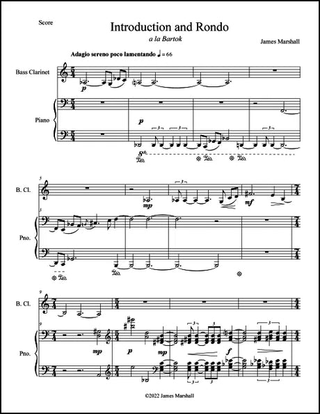 Marshall: Introduction and Rondo