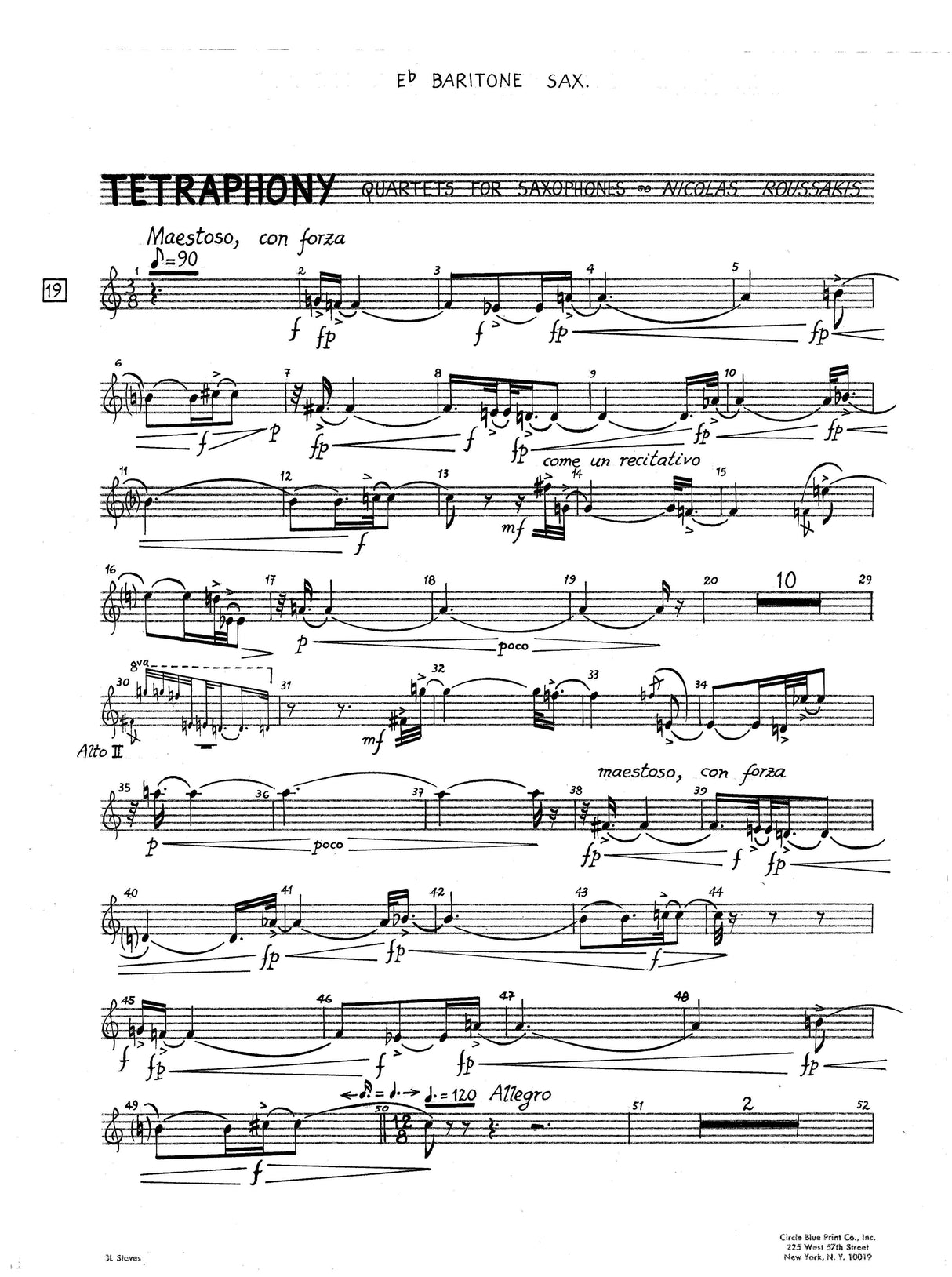 Roussakis: Tetraphony