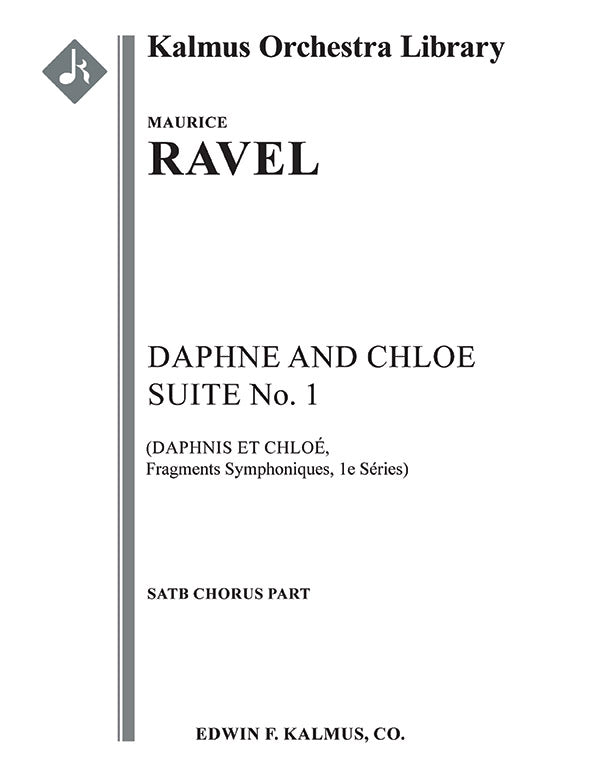 Ravel: Daphnis et Chloé Suite No. 1
