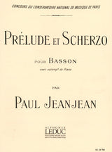 Jeanjean: Prélude et Scherzo