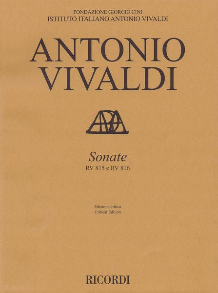Vivaldi: Violin Sonatas, RV 815 & RV 816