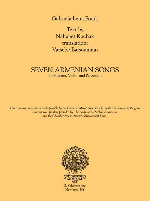Frank: Seven Armenian Songs