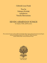 Frank: Seven Armenian Songs