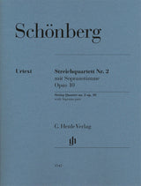 Schoenberg: String Quartet No. 2, Op. 10