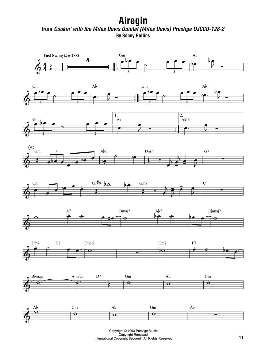 John Coltrane Omnibook