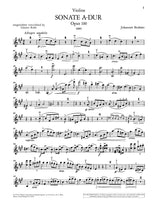 Brahms: Violin Sonata in A Major, Op. 100