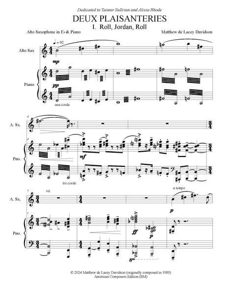 Davidson: Deux Plaisanteries