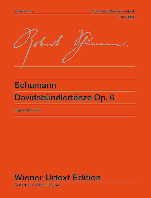 Schumann: Davidsbündlertänze, Op. 6