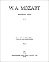 Mozart: Scande coeli limina, K. 34