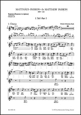 Bach: St. Matthew Passion, BWV 244