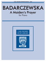 Bądarzewska-Baranowska: A Maiden's Prayer