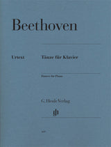 Beethoven: Dances for Piano