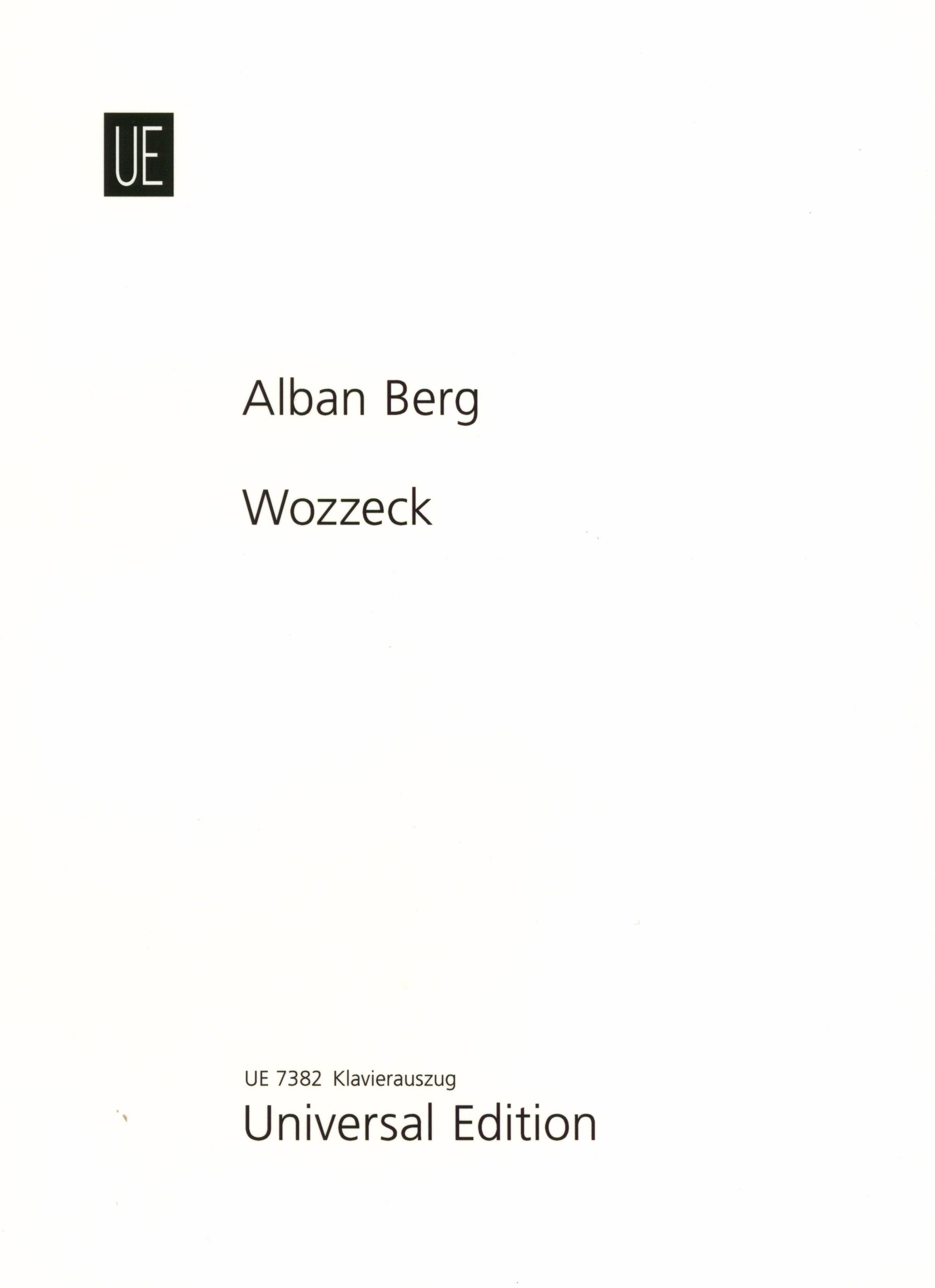 Berg: Wozzeck, Op. 7 – Ficks Music