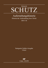 Schütz: Account of the Resurrection of Jesus Christ, SWV 50, Op. 3