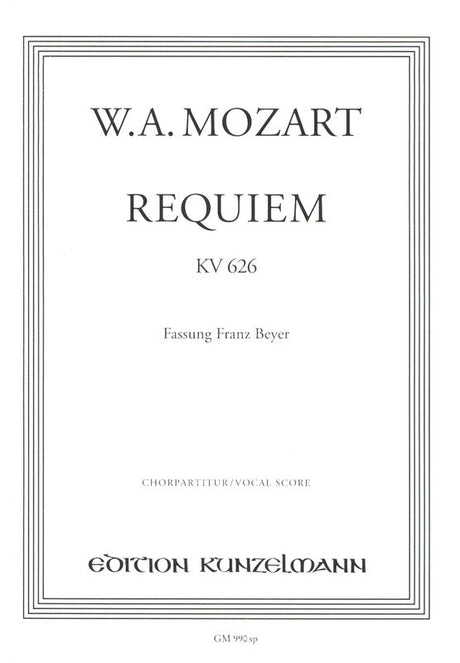 Mozart: Requiem, K. 626