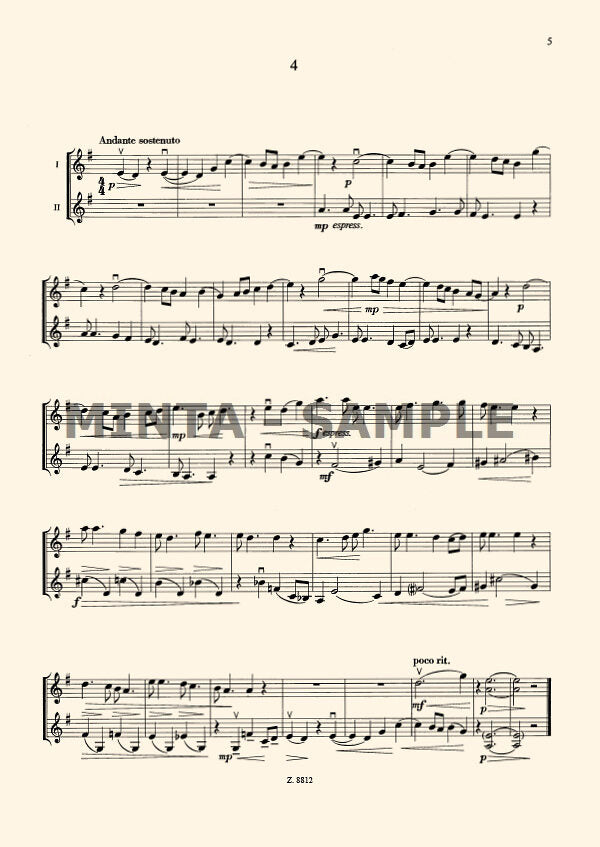 Járdányi: Violin Duos
