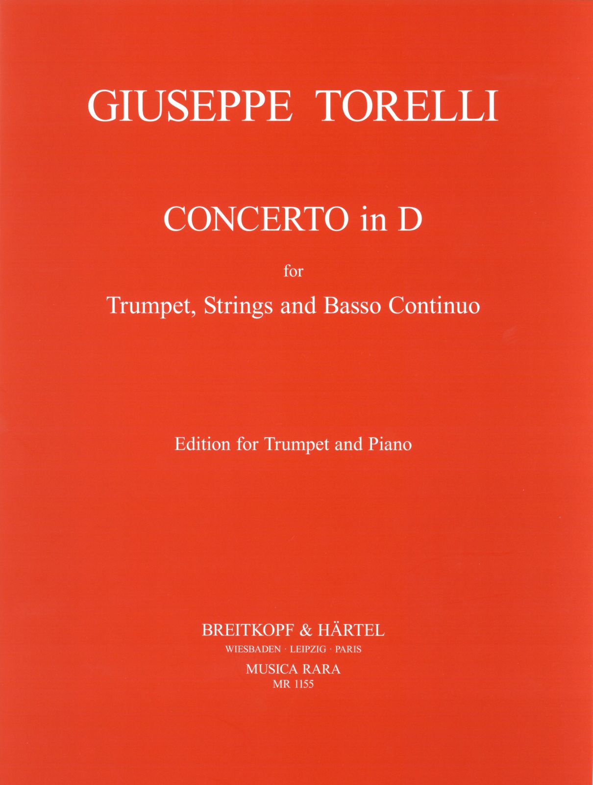 Torelli: Trumpet Concerto in D Major – Ficks Music