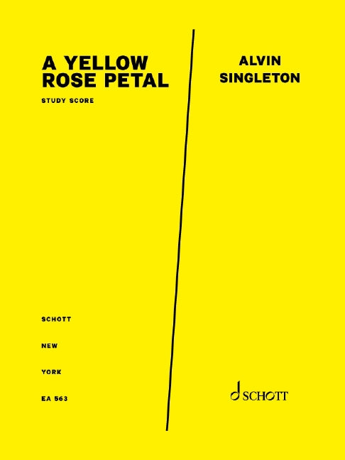 Singleton: A Yellow Rose Petal
