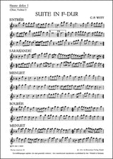 Witt: Suite in F Major
