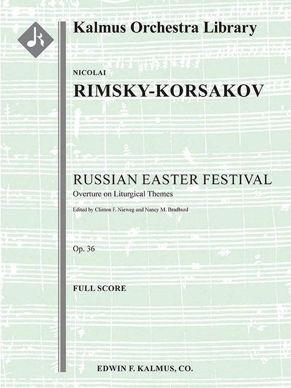 Azio Corghi symboLa orchestral Score＊希少 Rimsky-Korsakov: Russian Easter Overture, Op. 36 – Ficks Music