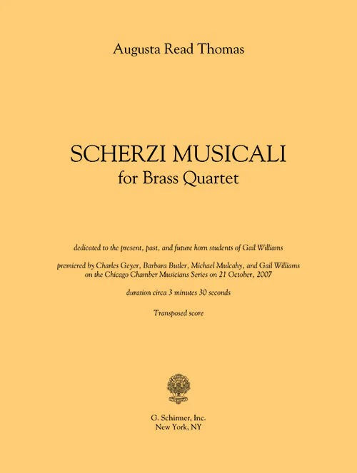 Thomas: Scherzi Musicali