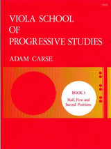 Carse: Viola School of Progressive Studies - Book 3