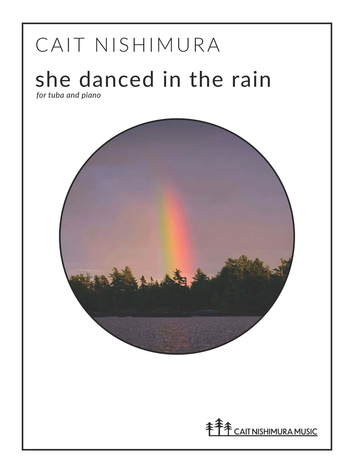 Nishimura: she danced in the rain (Version for Tuba & Piano)