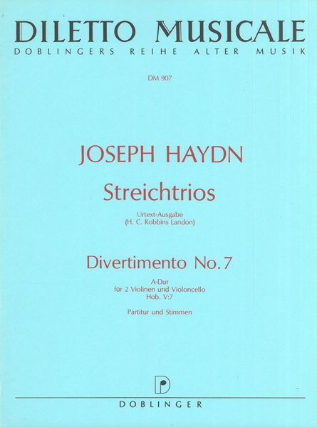 Haydn: Divertimento in A Major, Hob. V:7