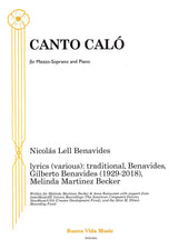 Benavides: Canto Caló