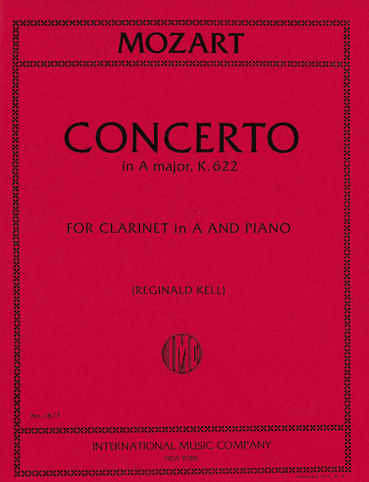 Mozart: Clarinet Concerto in A Major, K. 622