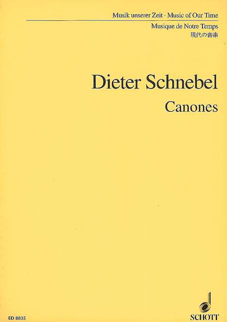 Schnebel: Canons