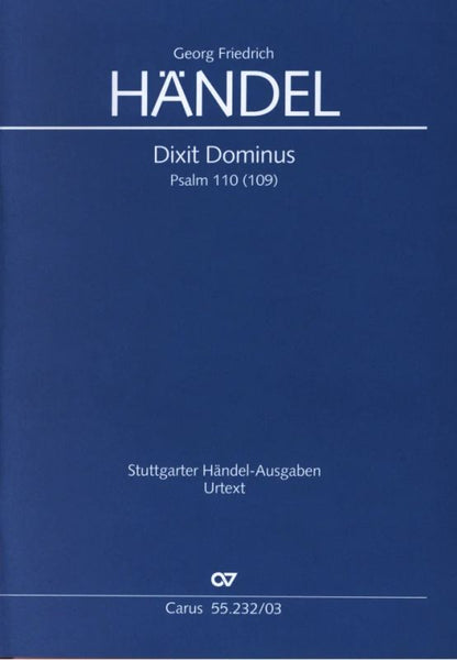 Handel: Dixit Dominus, HWV 232 – Ficks Music